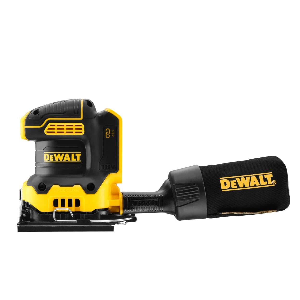 Аккумуляторная плоскошлифовальная машина DeWalt (DCW200N), без АКБ и ЗУ