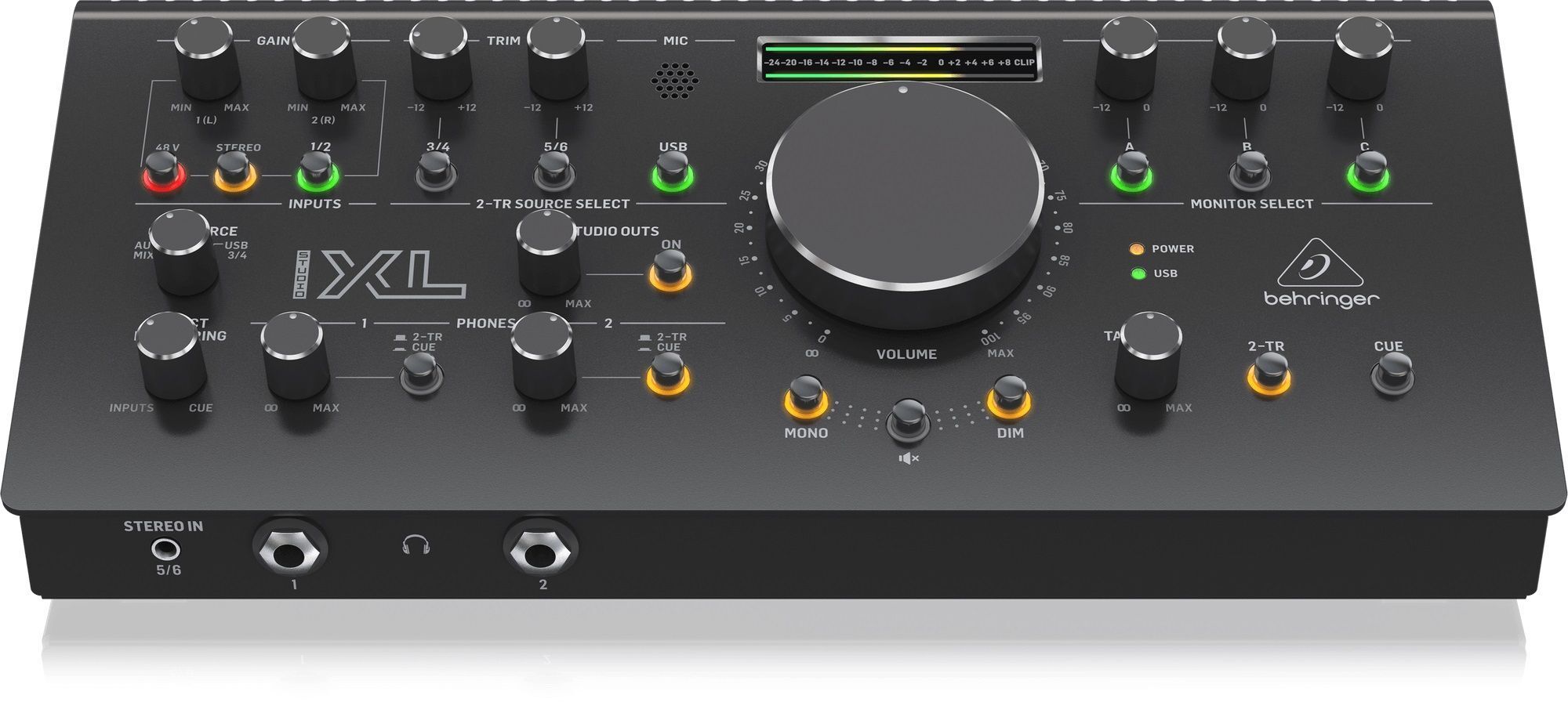 Behringer STUDIO XL USB Звуковой интерфейс, мониторный контроллер STUDIO XL