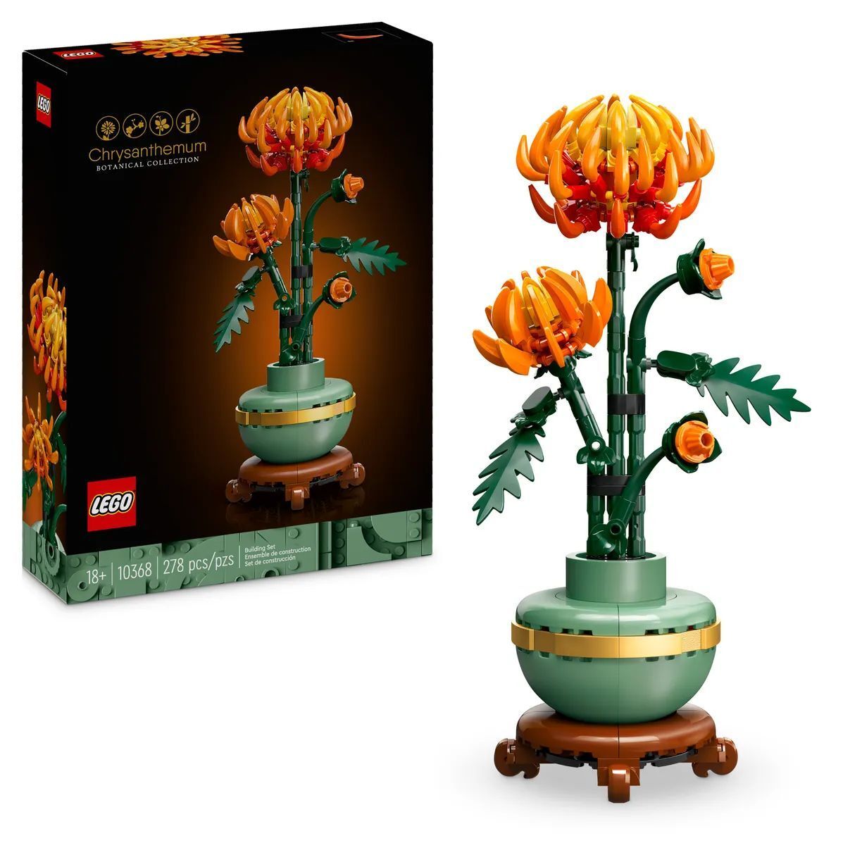 Конструктор LEGO Icons 10368 Хризантема