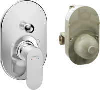 Смеситель для душа Hansgrohe Rebris S, хром 72448000