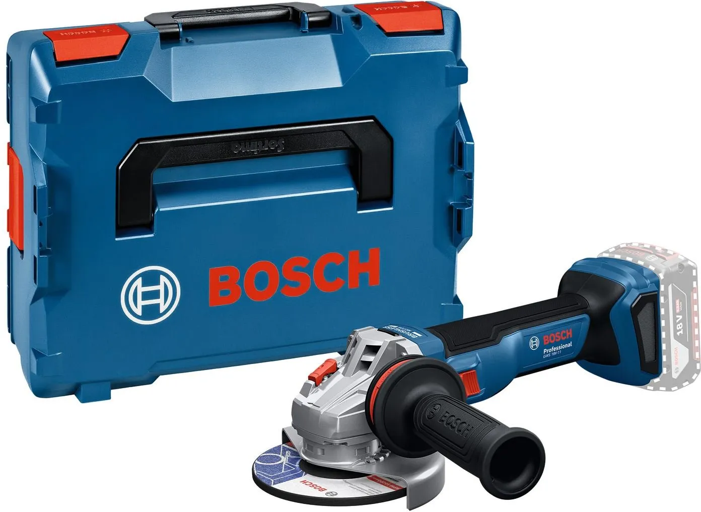 Аккумуляторная угловая шлифовальная машина Bosch GWS 18V-11 Professional 06019N4102