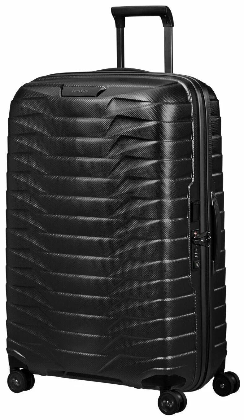 Чемодан Samsonite Proxis 75 см, 98 л, черный