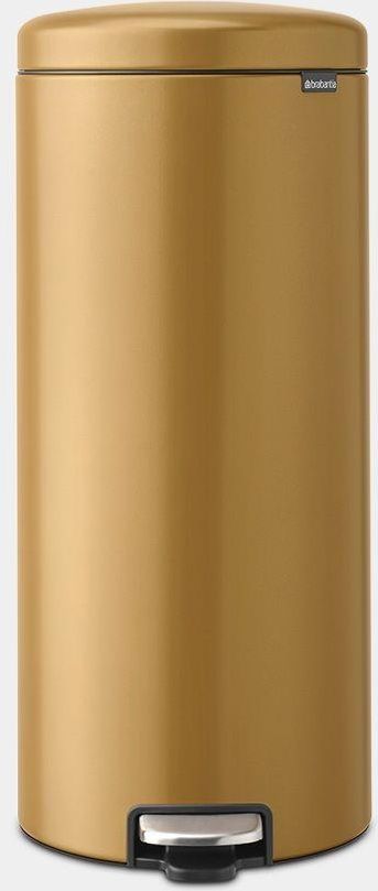Мусорное ведро с педалью Brabantia NewIcon 238765 30л, теплое золото