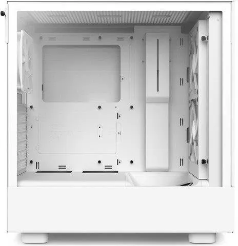 Корпус NZXT H5 Flow RGB, Mid-Tower, белый CCH51FWR1