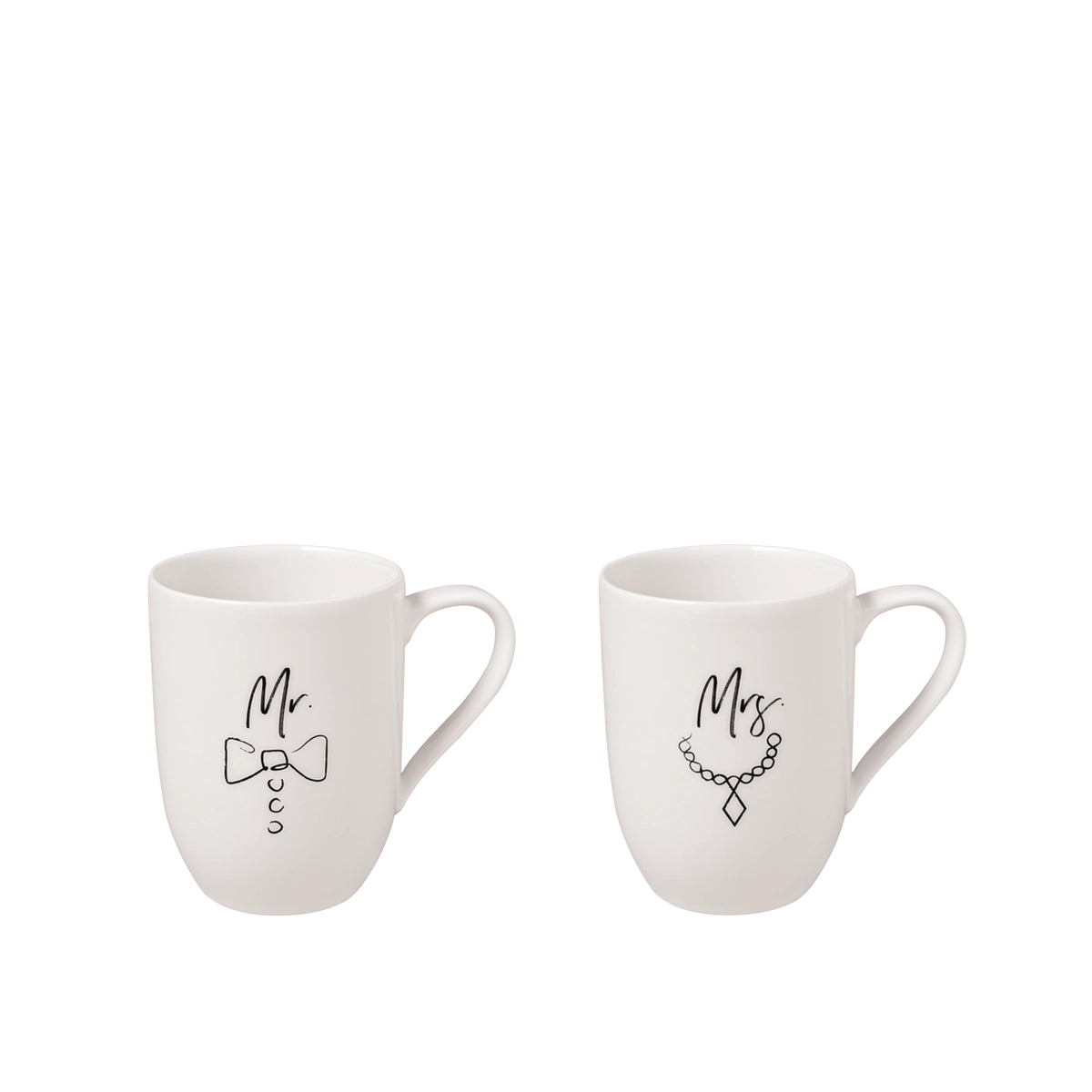 Набор кружек Villeroy & Boch Statement Mr and Mrs 1016218407