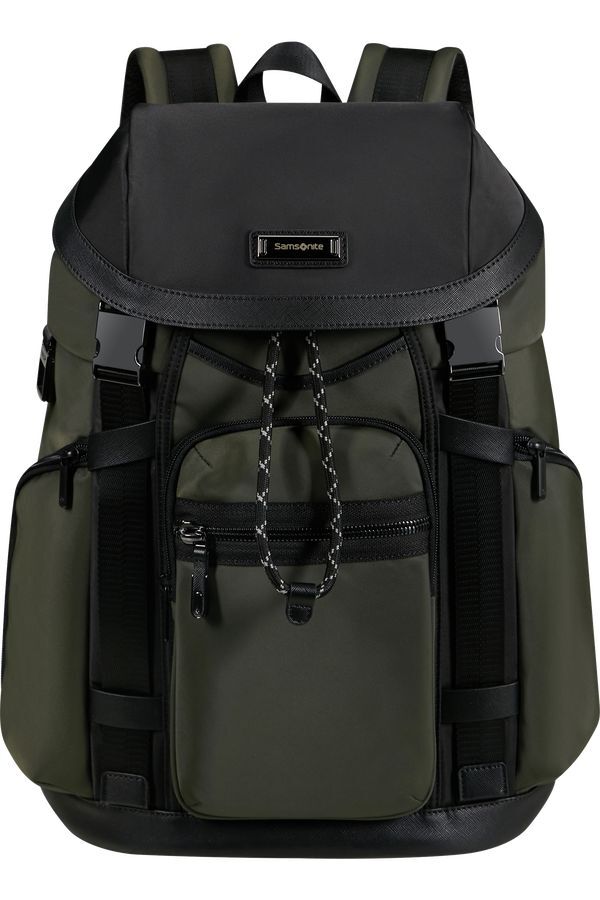 Рюкзак Samsonite Relyon 153267-1388 15.6" 23.5л with Flap Green