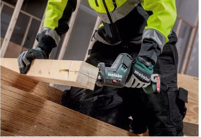 Сабельная аккумуляторная пила Metabo PowerMaxx SSE 12 BL 602322890 без акб и ЗУ