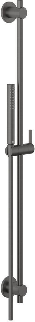 Душевой гарнитур Kludi Nova Fonte Puristic 20840N215, матовый графит