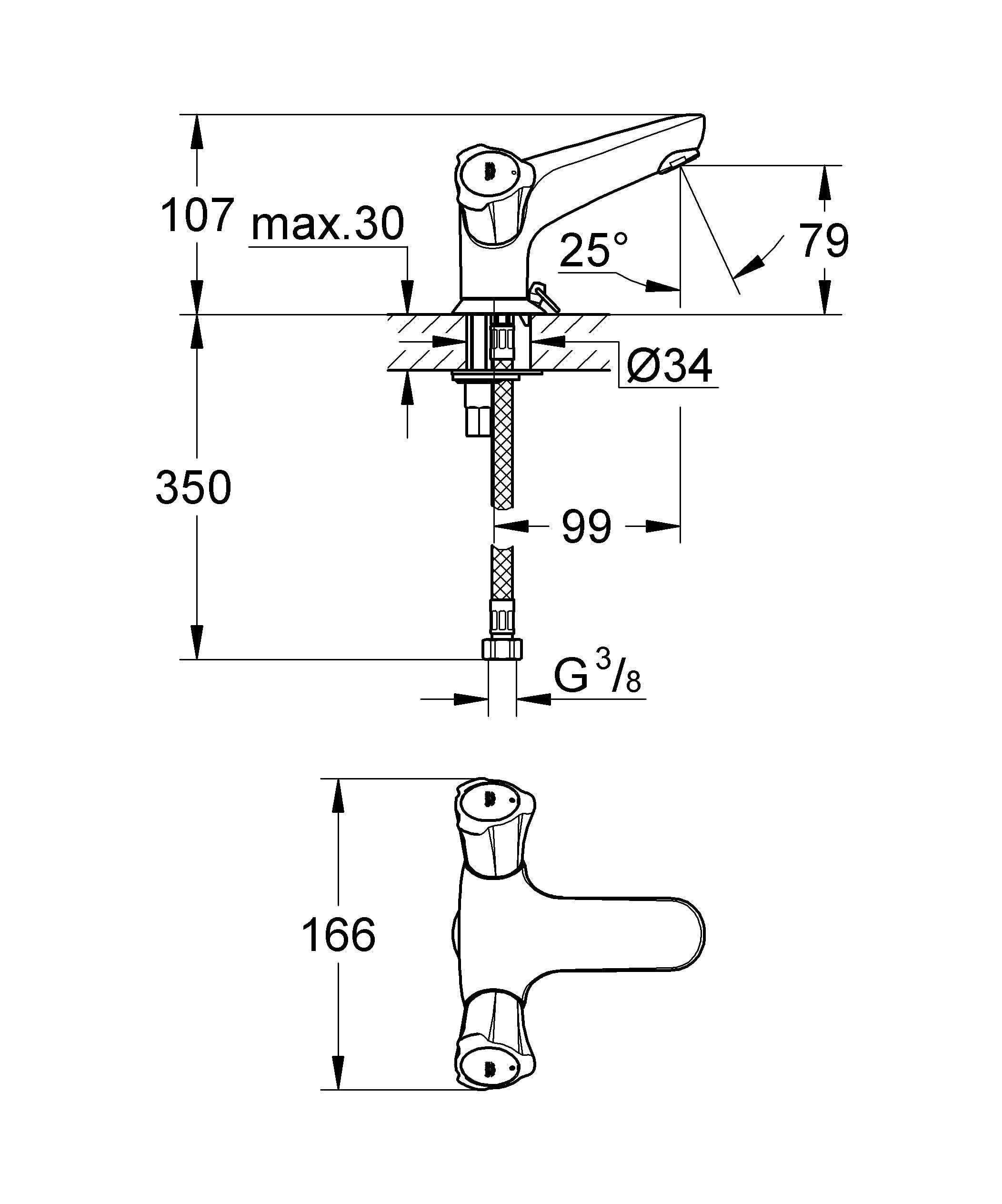 Смеситель Grohe 21100001