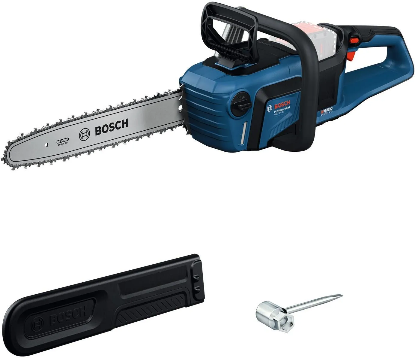 Аккумуляторная цепная пила Bosch GKE 18V-40 Professional 06008D3000