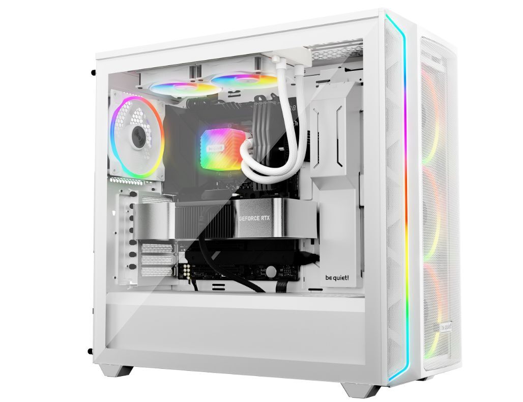 Система жидкостного охлаждения Be Quiet! Light Loop 240mm White 2x120mm (BW021)