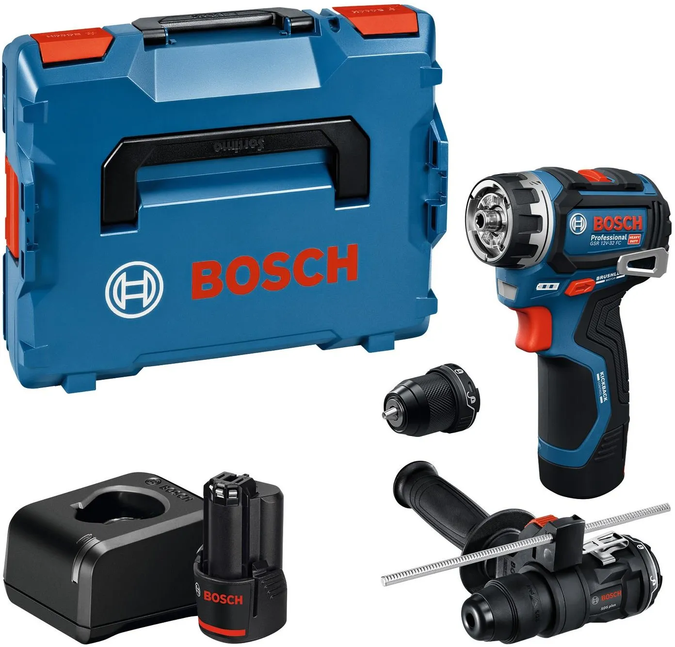 Дрель-шуруповёрт Bosch GSR 12V-32 FC Professional 06019N7104