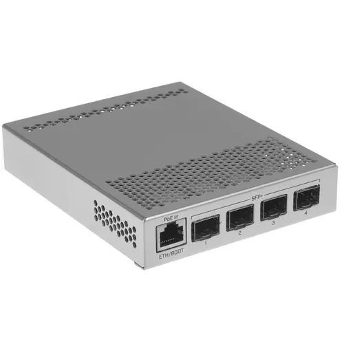 Коммутатор MikroTik Cloud Router Switch, управляемый, количество портов: 1x1 Гбит/с (CRS305-1G-4S+IN)