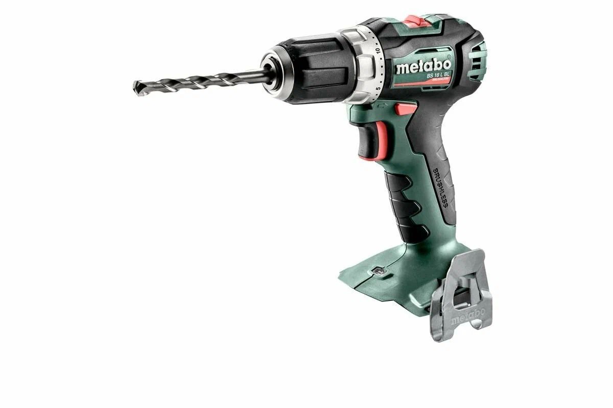 Аккумуляторная дрель-шуруповерт Metabo BS 18 L BL 0 MetaLoc, без аккумулятора