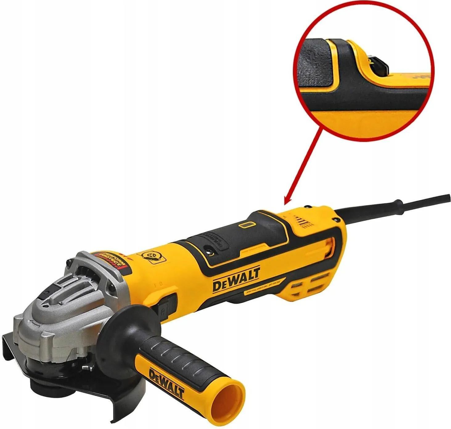 Углошлифовальная машина DeWalt DWE4369QS
