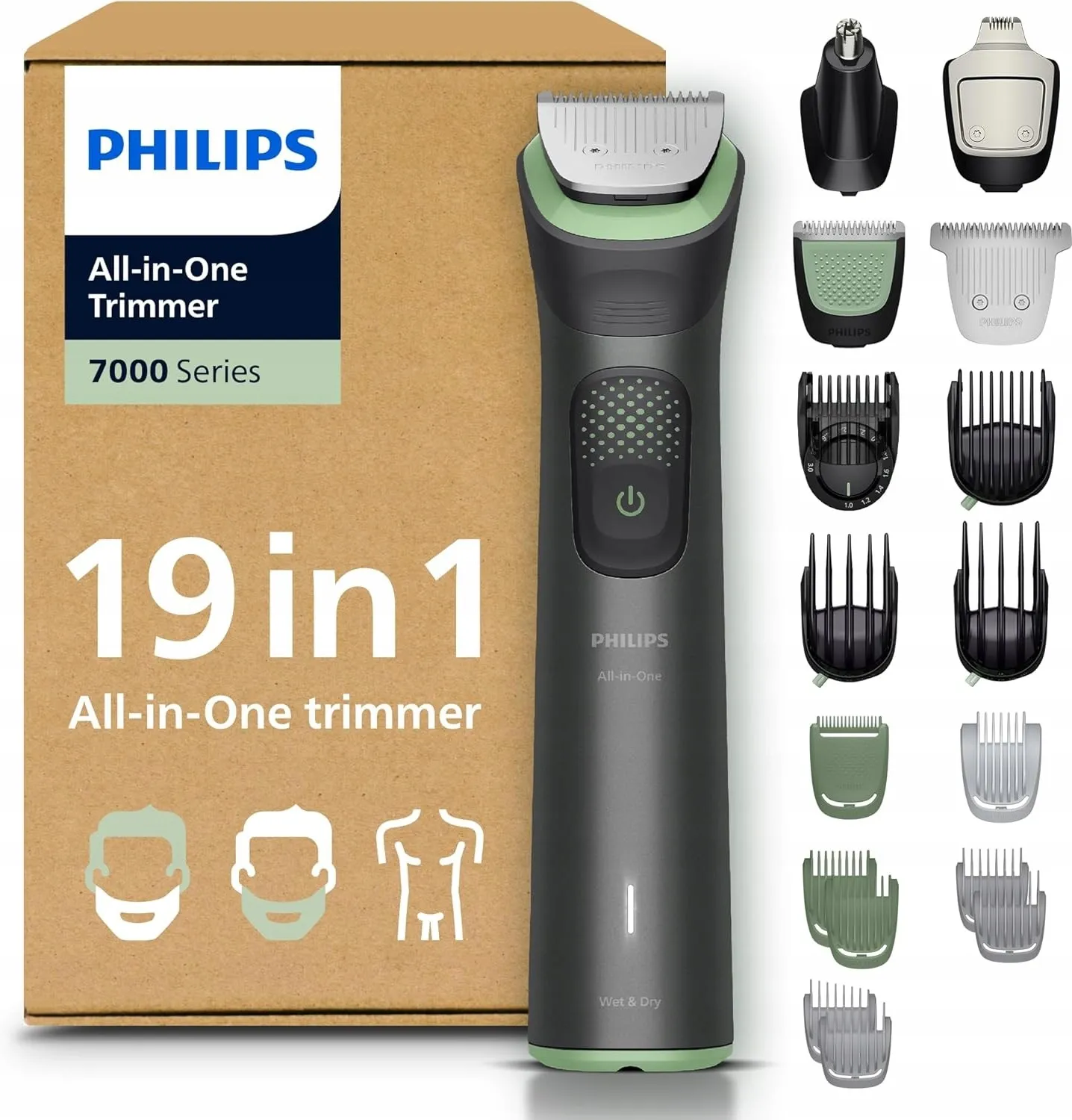 Мультитриммер Philips All-in-One Series 7000 MG7962/30