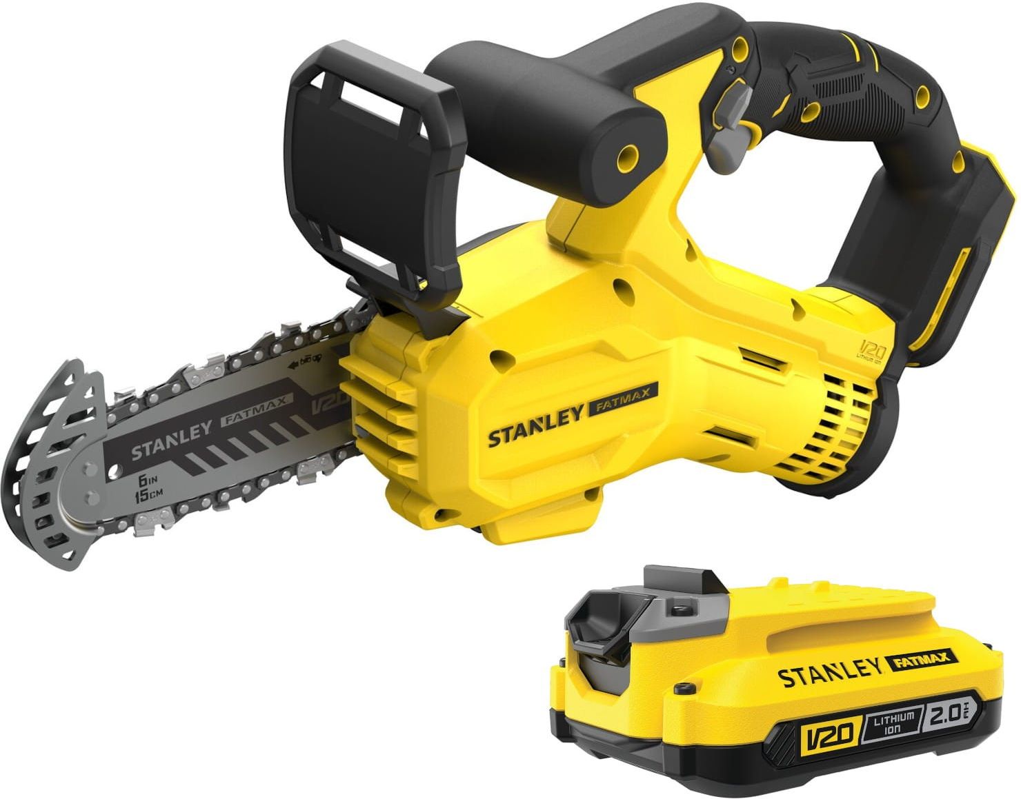 Цепная пила аккумуляторная Stanley SFMCPS620B-XJ