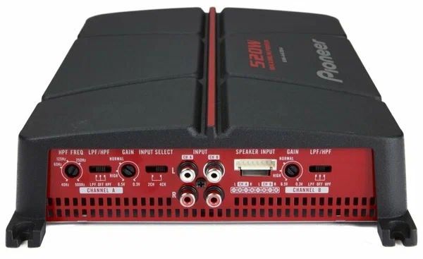 Усилитель автомобильный Pioneer GM-A4704, 4-канальный