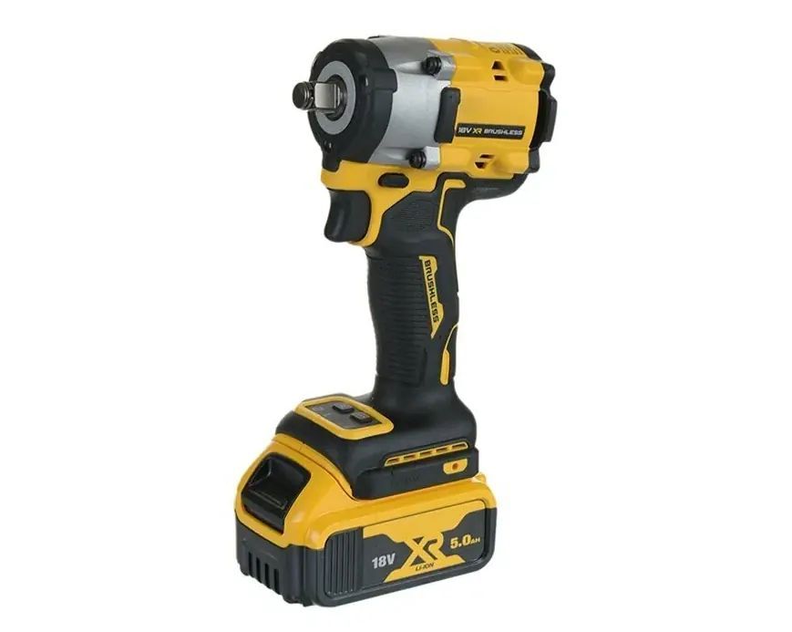 Аккумуляторный гайковерт DeWalt DCF921P2LRTQW с 2 АКБ 5 Ач и ЗУ, в кейсе