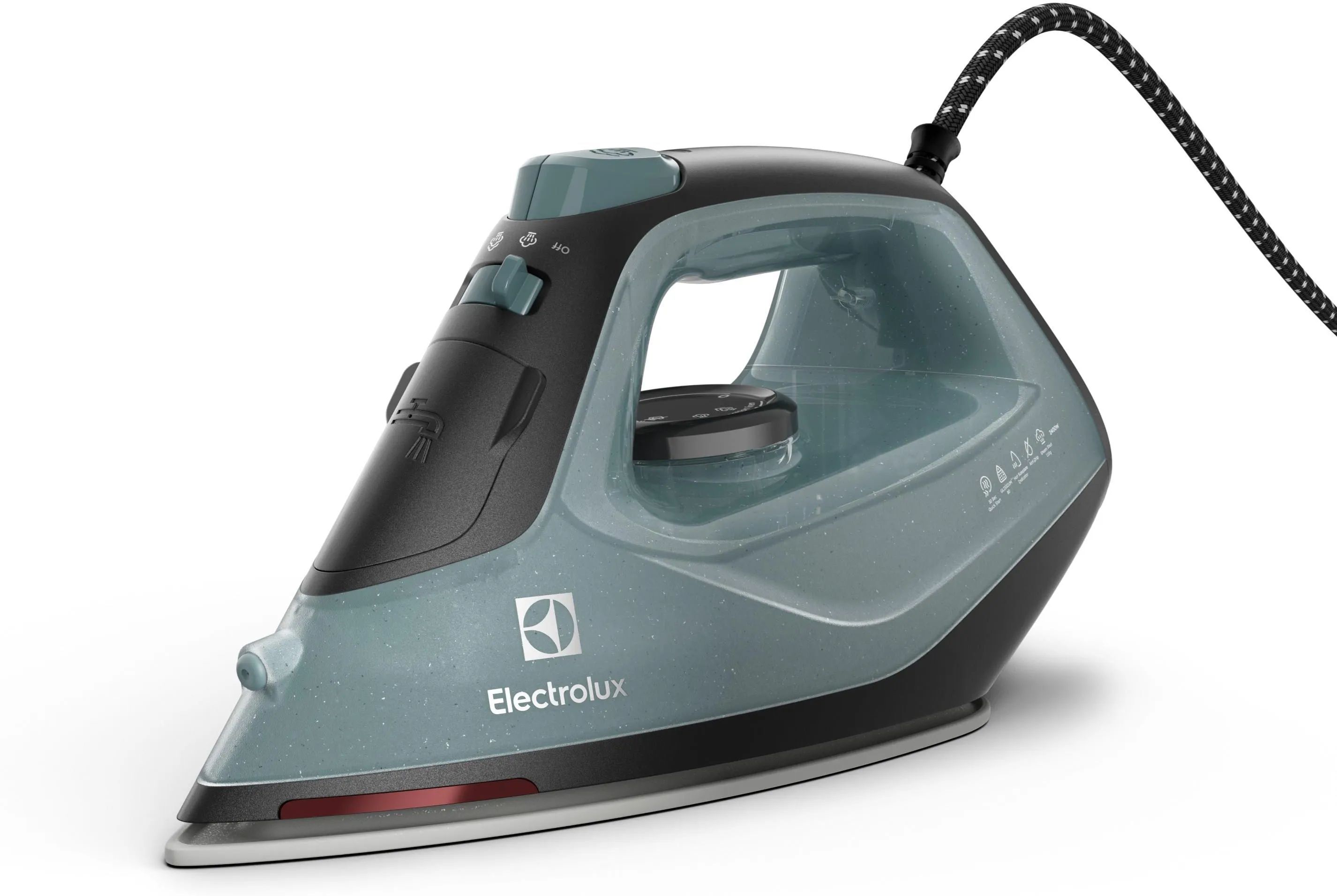 Утюг Electrolux Easyline E5SI2-6OG паровой, 2400 Вт, с защитой от накипи, Ocean Green