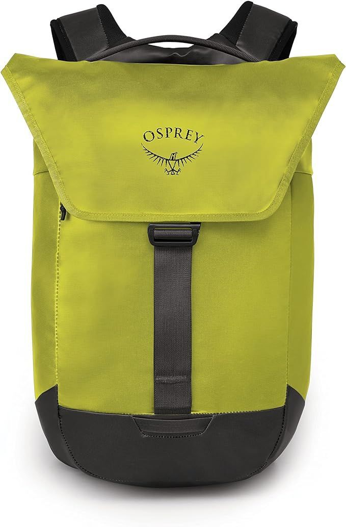Рюкзак Osprey Transporter Flap Unisex Lifestyle Pack 20 л, lemongrass yellow black