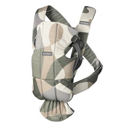 Рюкзак-Кенгуру для новорожденных BabyBjorn Mini Cotton 0210.39 (Khaki green)