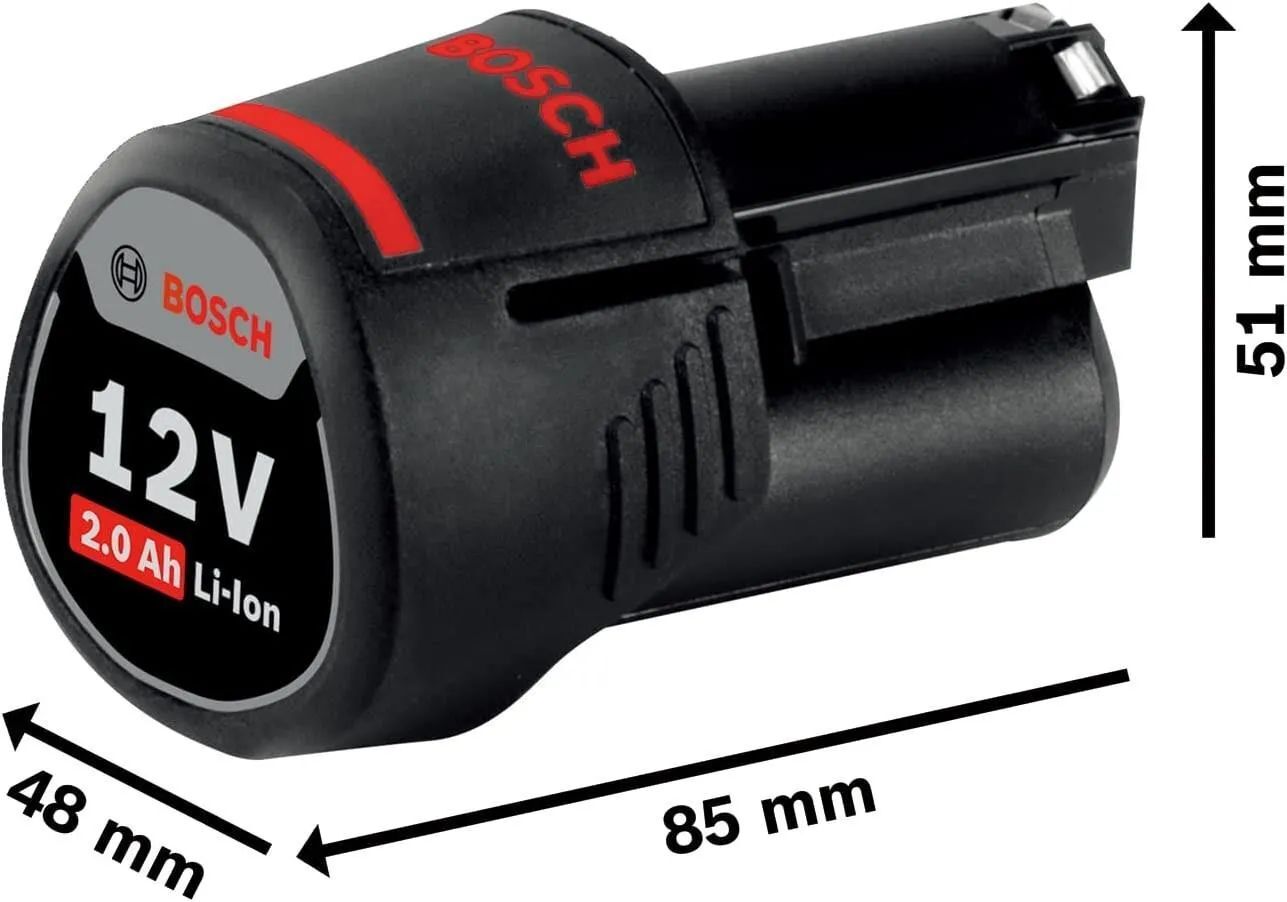 Комплект АКБ и ЗУ Bosch Professional 2xGBA 12V 2.0Ah + GAL 12V-40 1600A019R8
