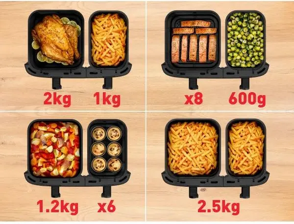 Аэрогриль Tefal Dual Easy Fry EY942HE0