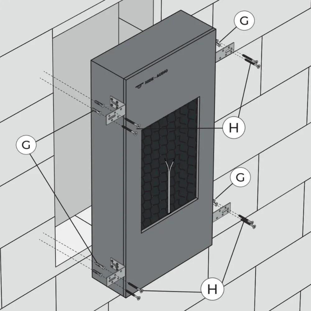 Встраиваемая настенная акустика Klipsch DS-160W