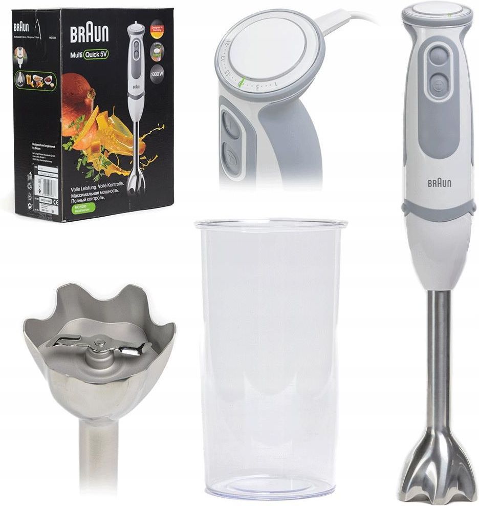 Погружной блендер Braun MultiQuick 5 MQ5200WH