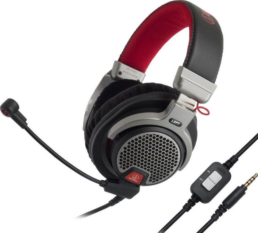 Компьютерная гарнитура Audio-Technica ATH-PDG1a, черный