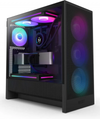 Корпус NZXT H5 Flow RGB, Mid-Tower ATX, чёрный