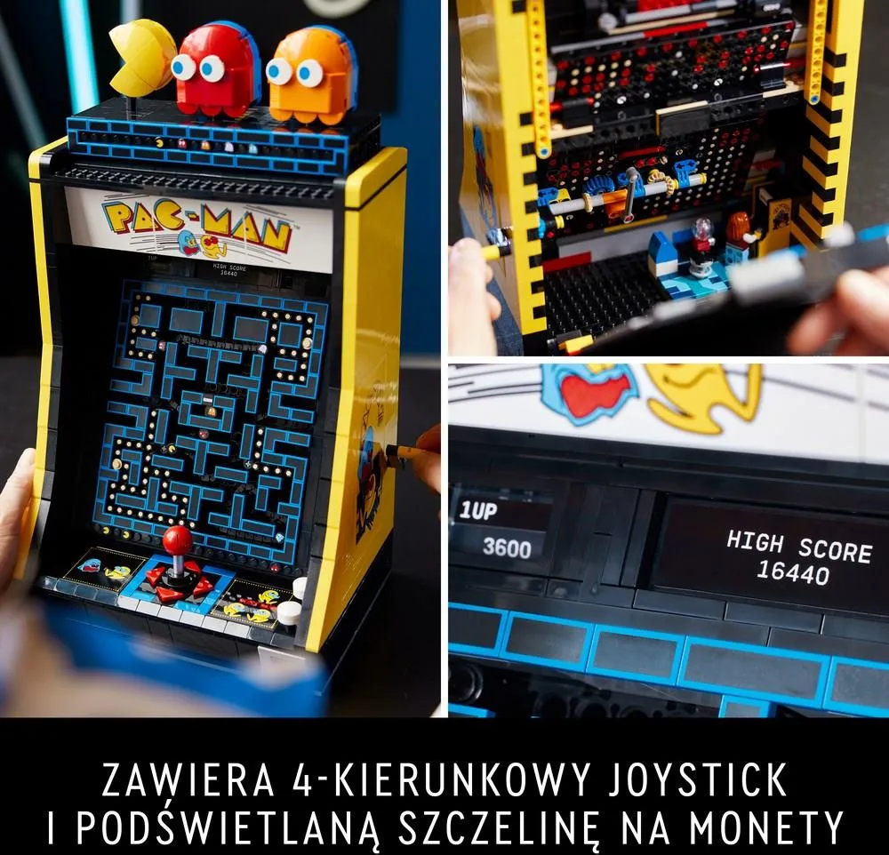 Конструктор LEGO Icons 10323 Игровой автомат Pac-Man
