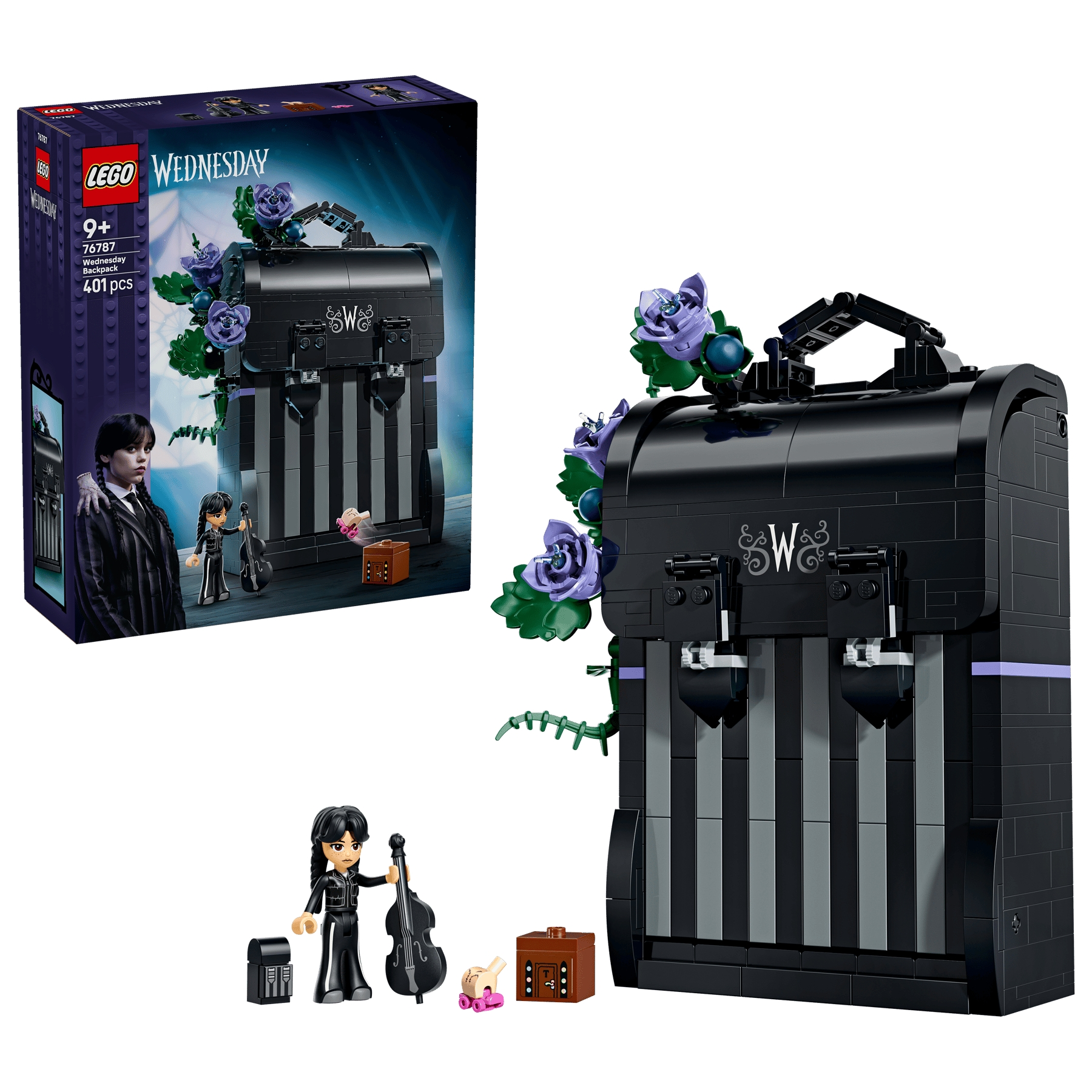 Конструктор LEGO 76787 Wednesday: Рюкзак Wednesday