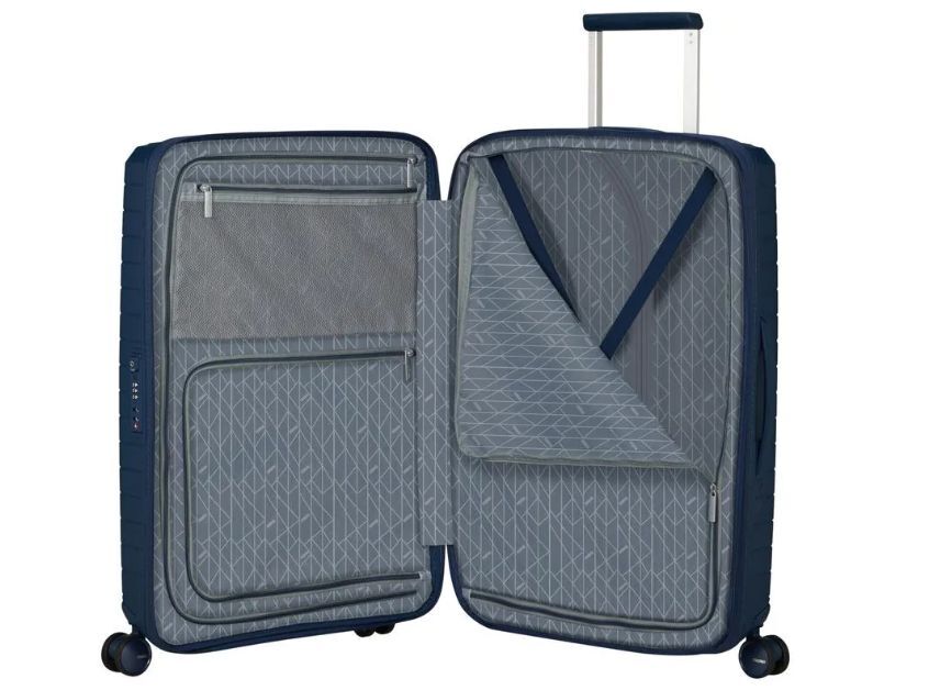 American Tourister Fastforward Чемодан увеличенный 68 см, синий