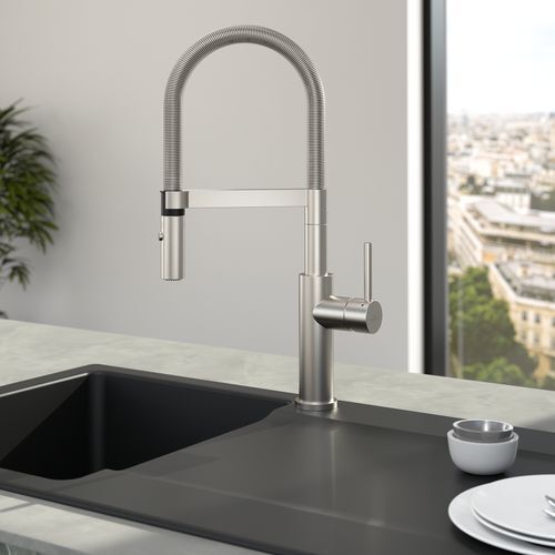 Однорычажный смеситель для кухни Villeroy & Boch Steel Expert 2.0