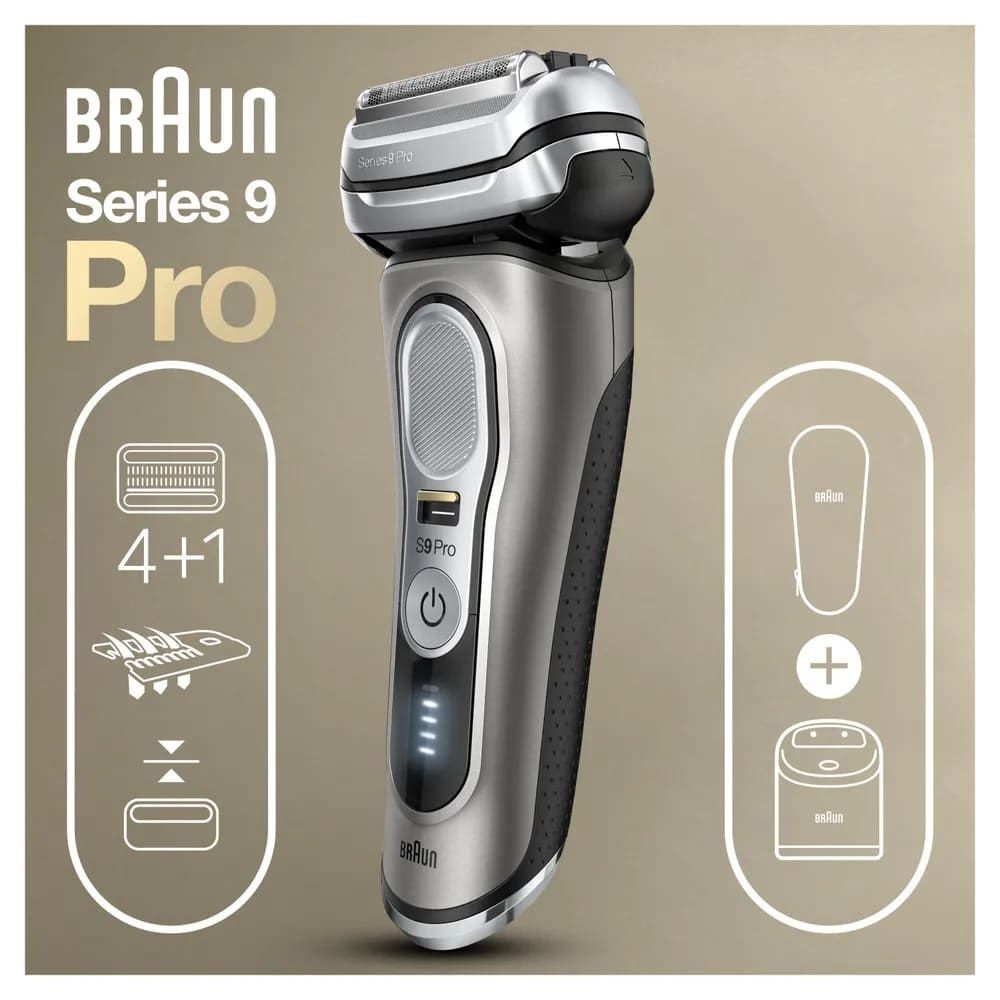 Электробритва Braun 9465cc Series 9 Pro, серый