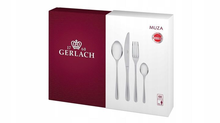 Набор столовых приборов Gerlach Muza NK49 68 шт.