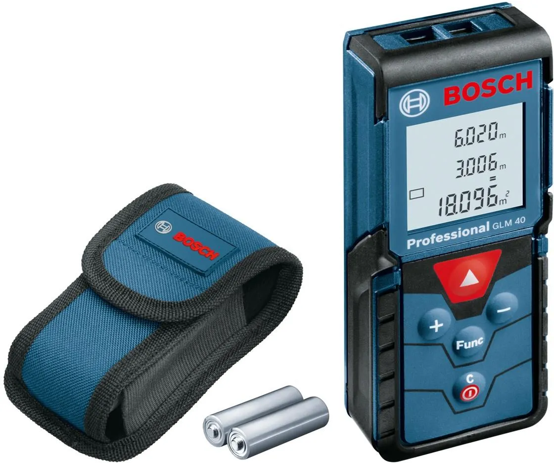 Лазерный дальномер Bosch GLM 40 Professional 0601072900