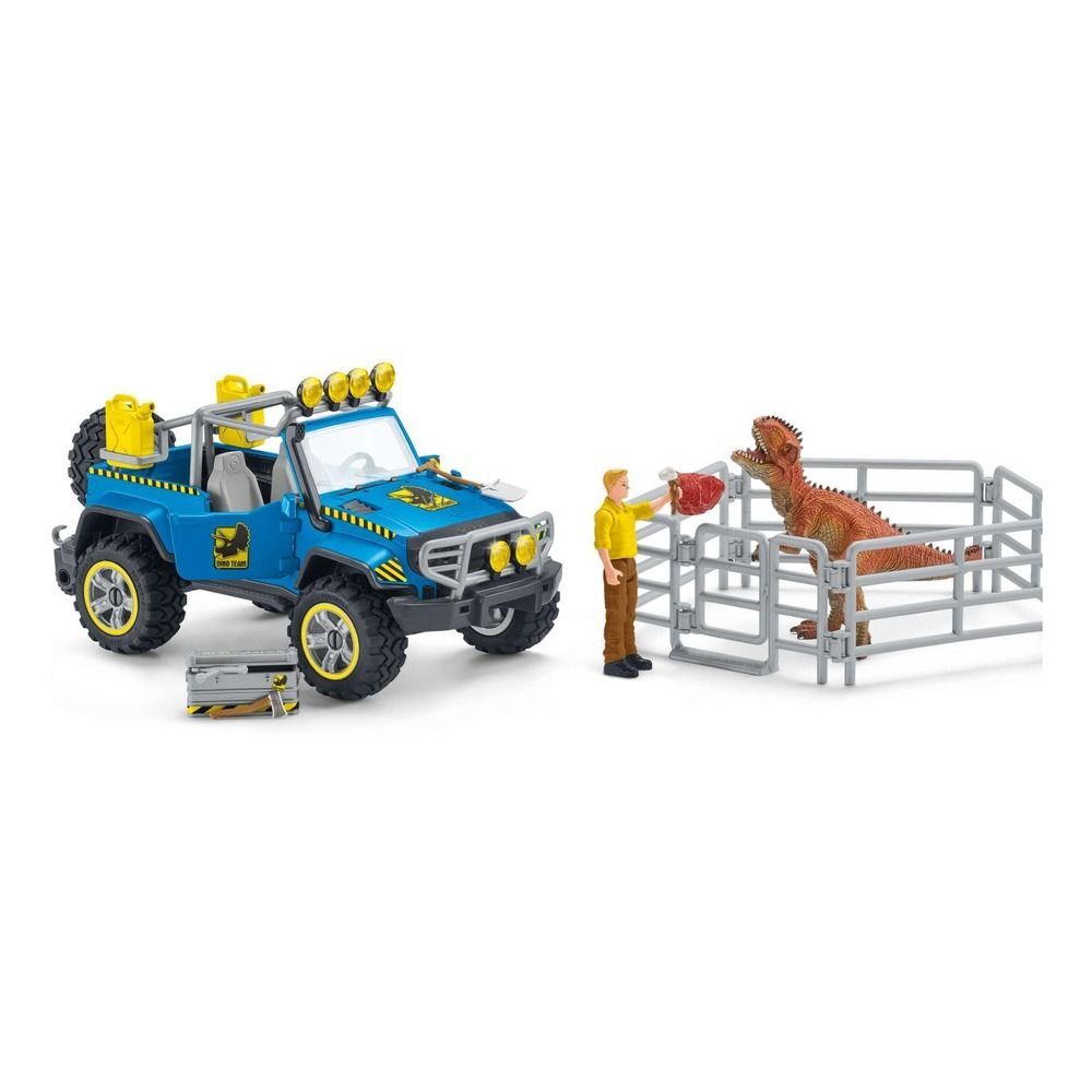 Набор Schleich Внедорожник с Дино-форпостом 41464