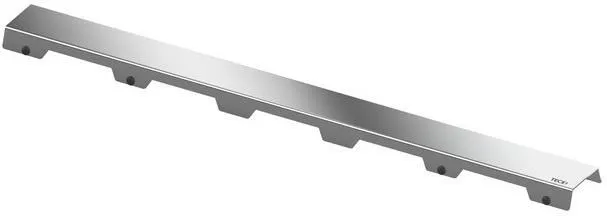 Декоративная панель TECE drainline "steel II" 1000 мм, нержавеющая сталь матовая, прямая 601083