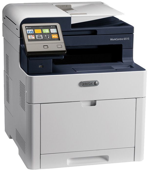МФУ лазерное Xerox WorkCentre 6515DN, цветн., A4, белый/синий