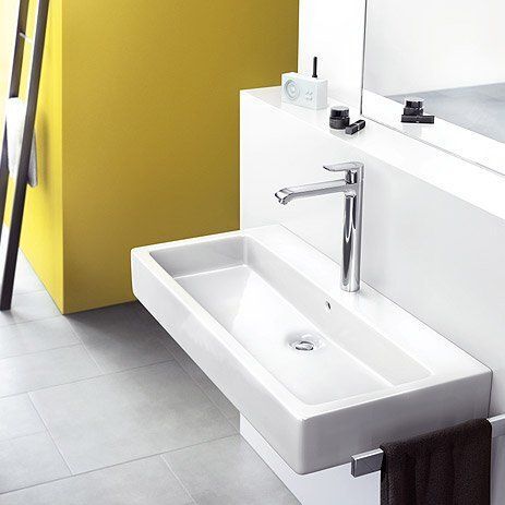 Смеситель для раковины (умывальника) hansgrohe Metris 31082000 хром