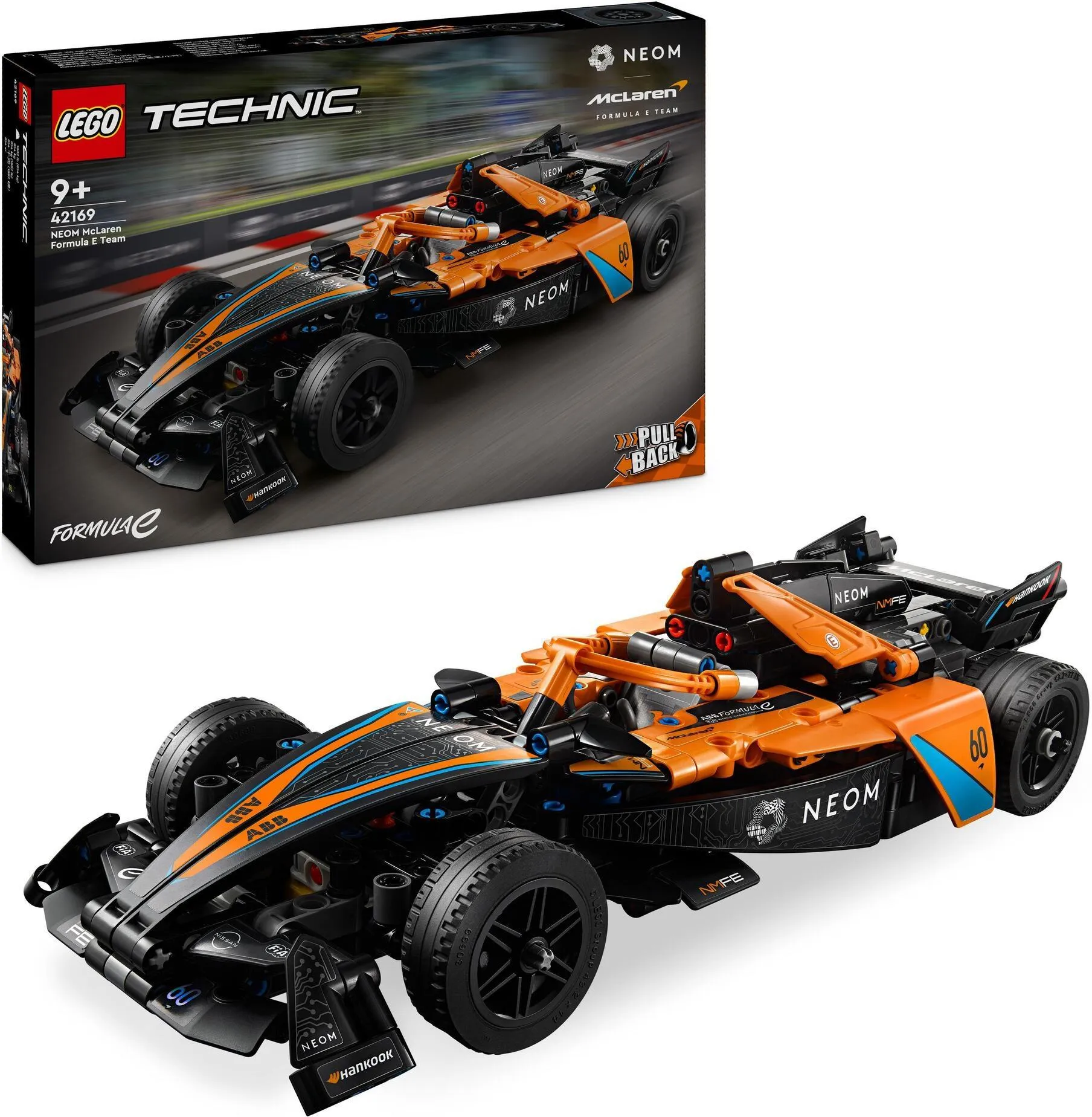 Конструктор LEGO Technic 42169 Гоночный автомобиль NEOM McLaren Formula E Race Car