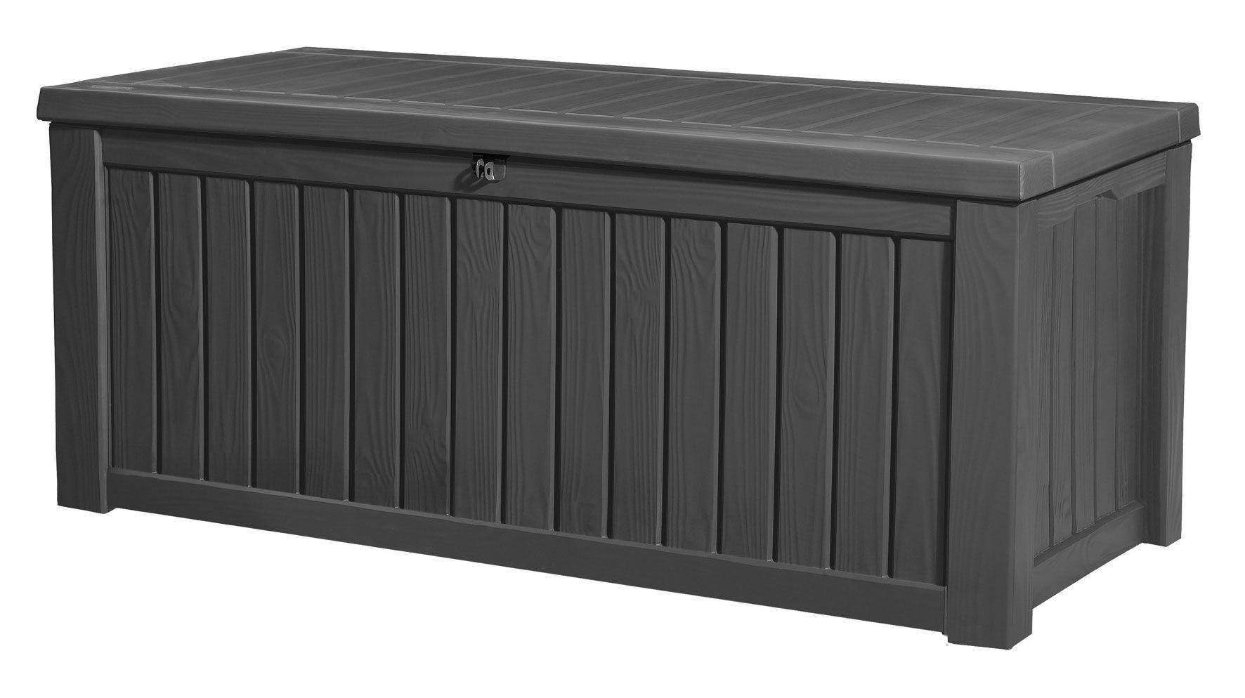 Садовый ящик Zakito Home Keter Rockwood 570L, антрацитовый, 152x72x63 см (ZH432430)