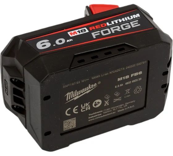 Аккумулятор Milwaukee M18 FB6 18 V/6.0 Ah 4932492533