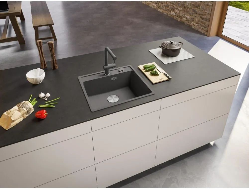 Кухонная раковина Franke Maris MRG 610-52 114.0661.763, Каменный серый