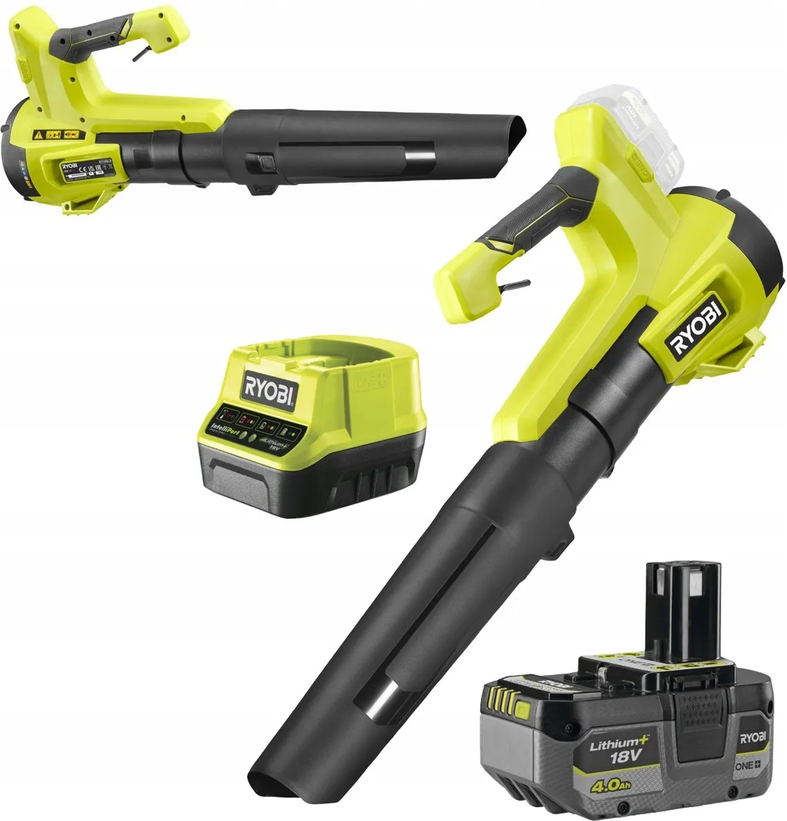 Аккумуляторная воздуходувка RYOBI RY18BLB-140 (5133006365)