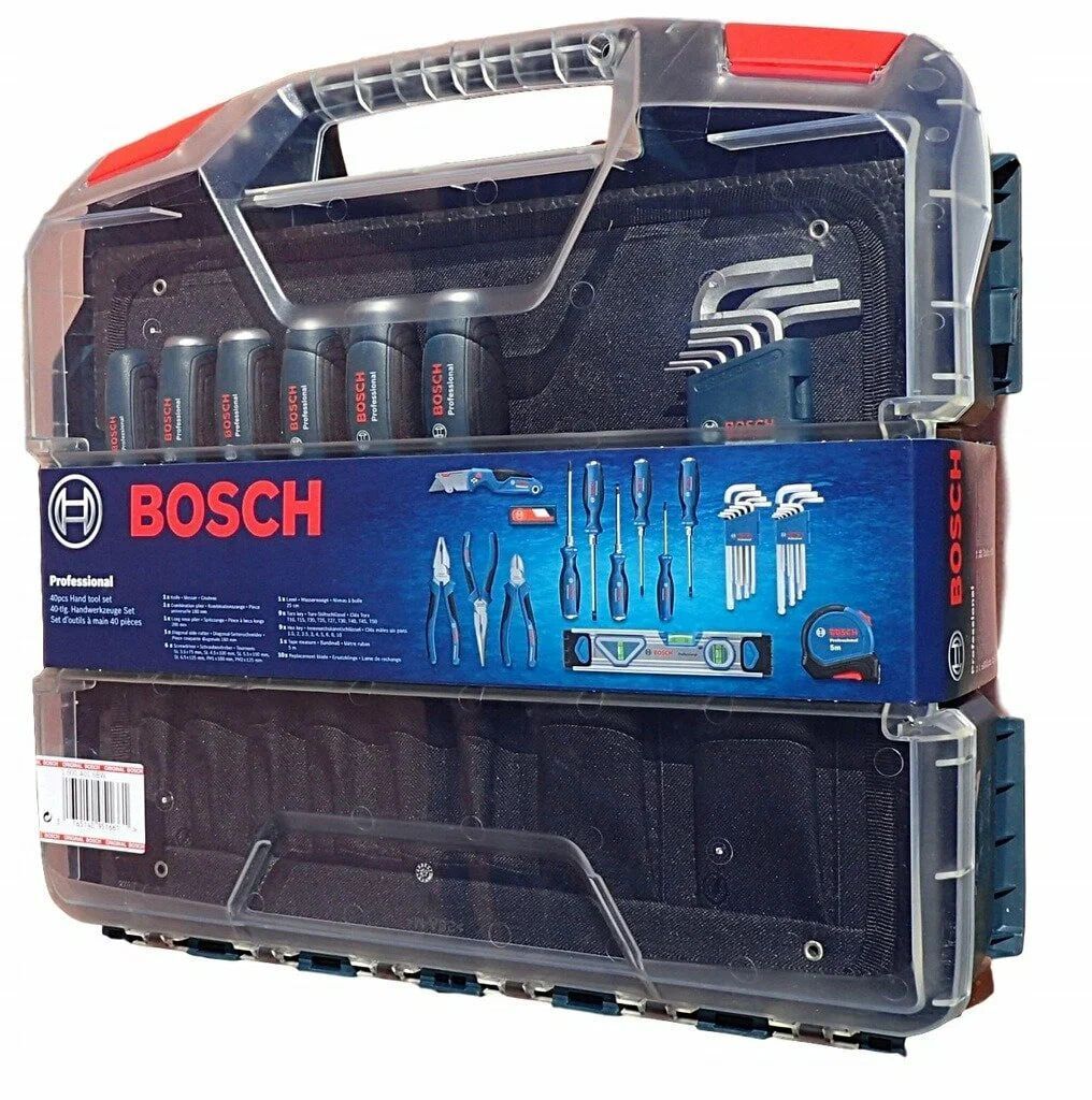 Набор Bosch 1600A016BW Отвертки Плоскогубцы Гаечные ключи