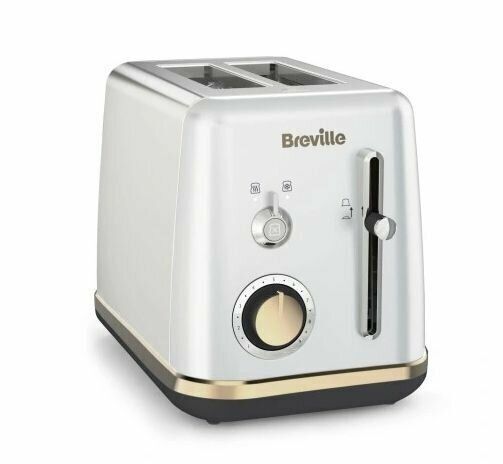 Тостер Breville Mostra VTT935X 900 Вт, белый